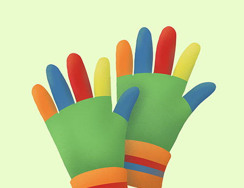 Zimska obleka in barve